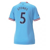 Fotbalové Dres Manchester City John Stones #5 Dámské Domácí 2022-23 Krátký Rukáv